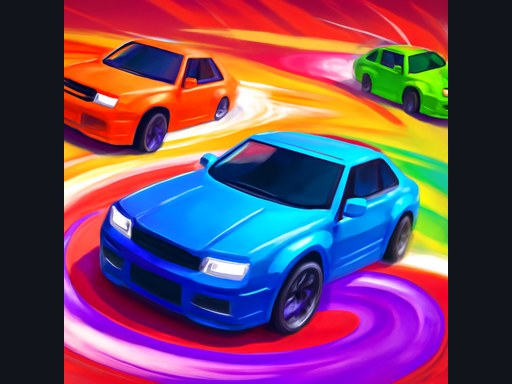 Neon Star Color Parking Drifter - Free Game Online