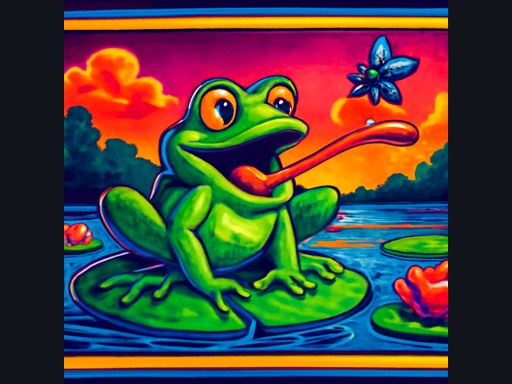 Hyper Flash Frog Feast - Play Free Online Game
