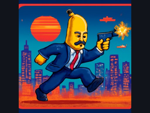 Hyper City Banana Man - Play Online Instantly