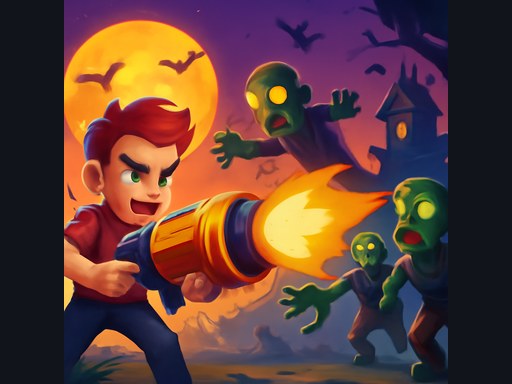 Halloween Survival Cannon Html5 - Free Game Online